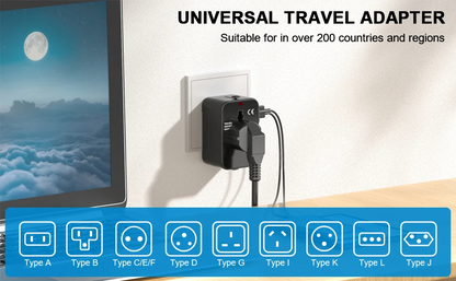 3 in 1 Universal Travel Adapter